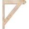 Ekena Millwork Traditional Smooth Arts and Crafts Outlooker, Douglas Fir, 5 1/2"W x 22"D x 26"H OUT06X22X26TRA03SDF - alternate 4